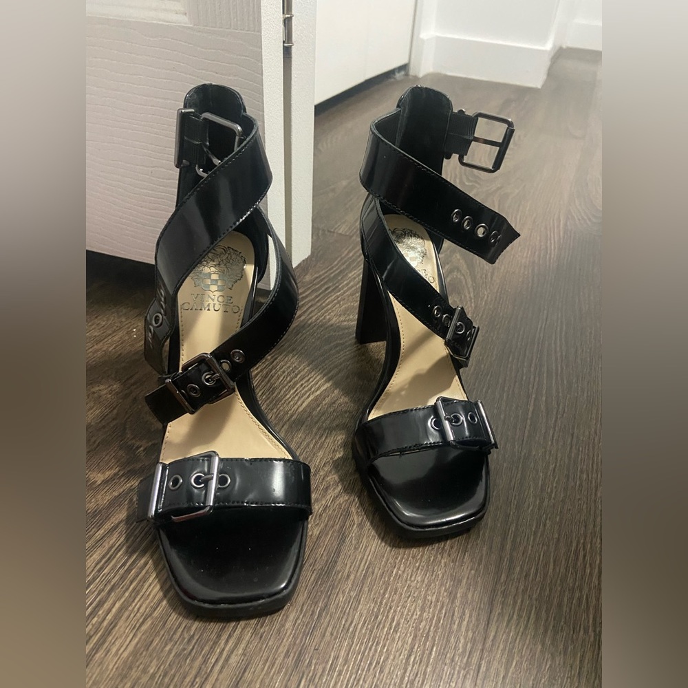 Vince Camuto Black Heels - Picture 1 of 4